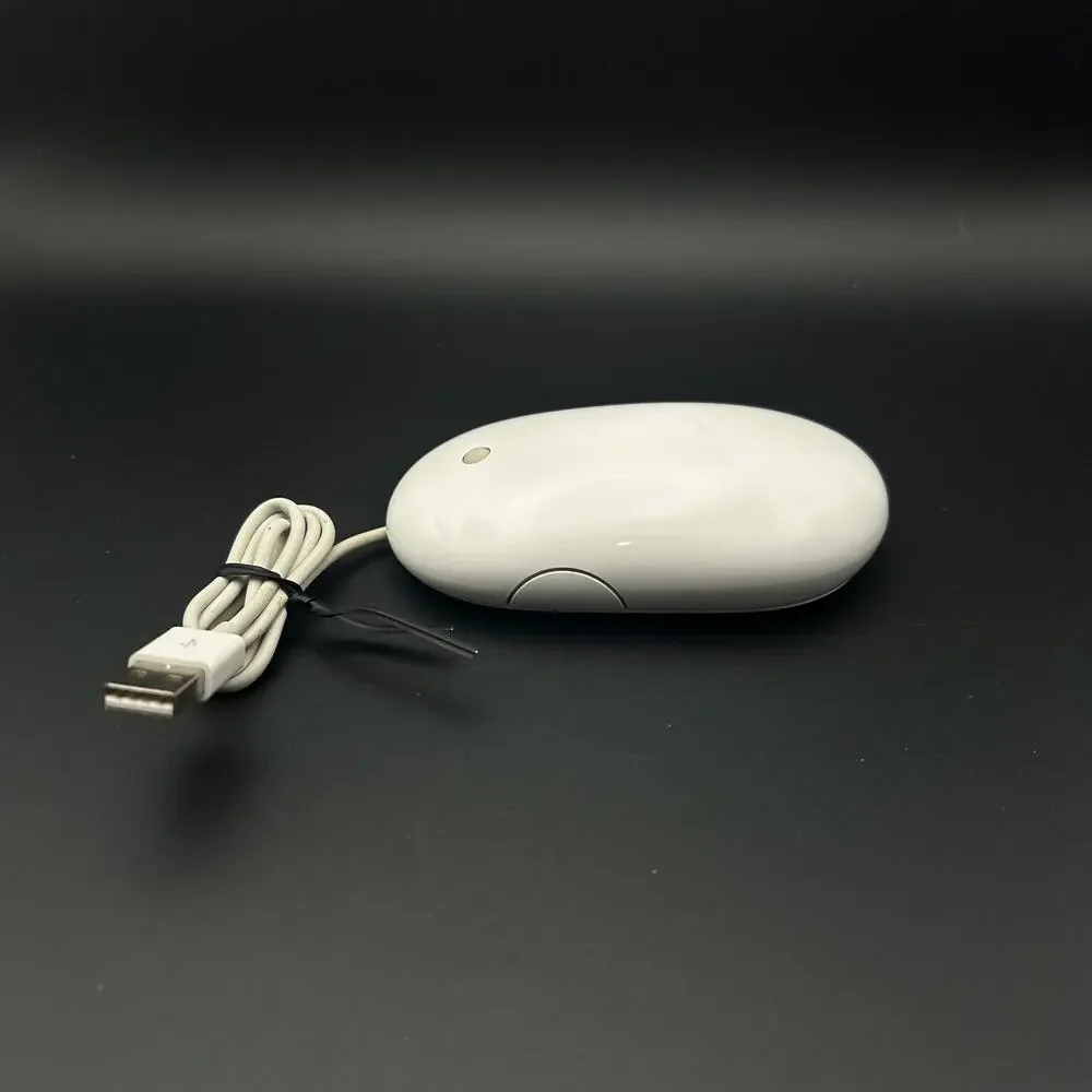 Genuine Apple A1152 USB Optical Mouse Wired Pro Mouse for iMac, MacBook
